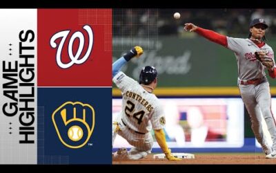 Nationals vs. Brewers Game Highlights (9/16/23) | MLB Highlights