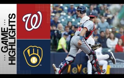 Nationals vs. Brewers Game Highlights (9/17/23) | MLB Highlights