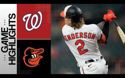 Nationals vs. Orioles Highlights (9/26/23) | MLB Highlights