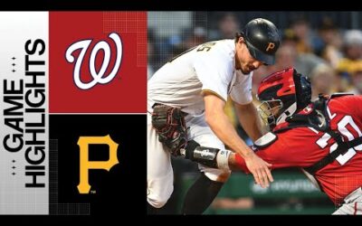 Nationals vs. Pirates Game Highlights (9/11/23) | MLB Highlights