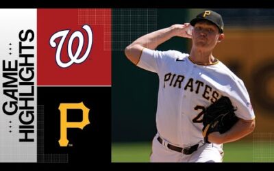 Nationals vs. Pirates Game Highlights (9/14/23) | MLB Highlights