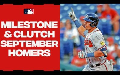 NOTHING beats September baseball! Meaningful home runs across MLB!