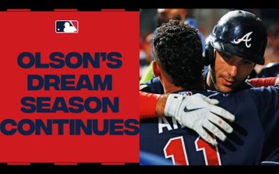 Olson twins! Matt Olson homers twice to reach 50 homers!