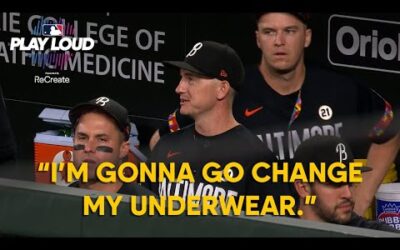 Orioles’ Austin Hays and Rays’ Josh Lowe are COMEDIANS in the dugout! | Play Loud