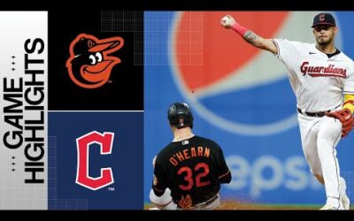 Orioles vs. Guardians Game Highlights (9/22/23) | MLB Highlights