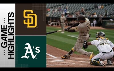 Padres vs. A’s Game Highlights (9/16/23) | MLB Highlights