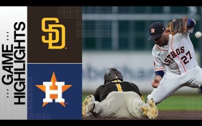 Padres vs. Astros Game Highlights (9/9/23) | MLB Highlights