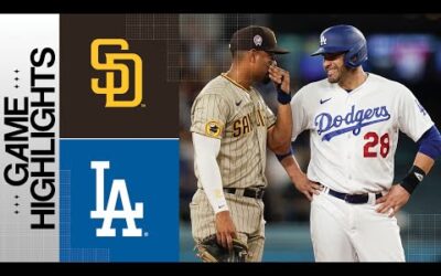 Padres vs. Dodgers Game Highlights (9/11/23) | MLB Highlights