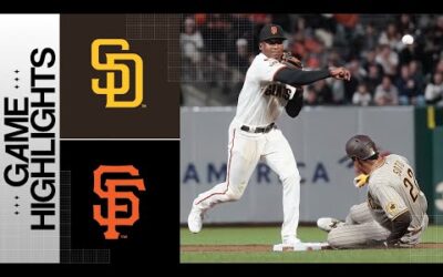 Padres vs. Giants Highlights (9/25/23) | MLB Highlights