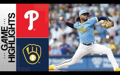 Phillies vs. Brewers Game Highlights (9/1/23) | MLB Highlights