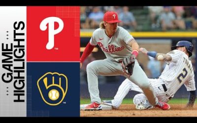 Phillies vs. Brewers Game Highlights (9/2/23) | MLB Highlights