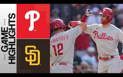 Phillies vs. Padres Game Highlights (9/4/23) | MLB Highlights