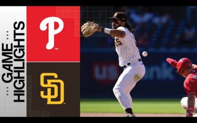 Phillies vs. Padres Game Highlights (9/6/23) | MLB Highlights