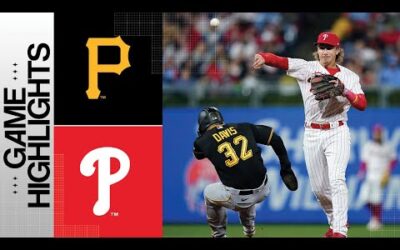 Pirates vs. Phillies Highlights (9/26/23) | MLB Highlights