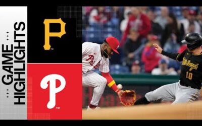 Pirates vs. Phillies Highlights (9/27/23) | MLB Highlights