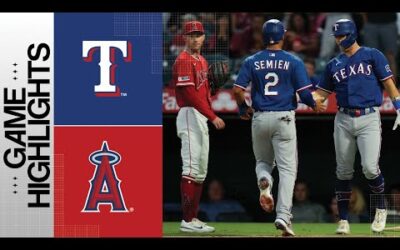 Rangers vs. Angels Game Highlights (9/27/23) | MLB Highlights