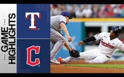 Rangers vs. Guardians Game Highlights (9/15/23) | MLB Highlights