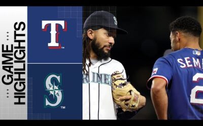 Rangers vs. Mariners Game Highlights (9/28/23) | MLB Highlights