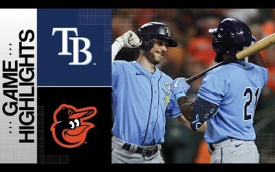 Rays vs. Orioles Game Highlights (9/15/23) | MLB Highlights