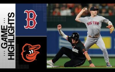 Red Sox vs. Orioles Game Highlights (9/29/23) | MLB Highlights