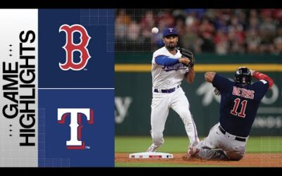 Red Sox vs. Rangers Game Highlights (9/18/23) | MLB Highlights