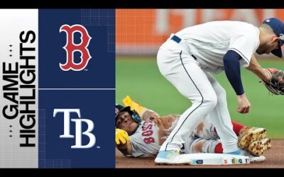 Red Sox vs. Rays Game Highlights | MLB Highlights