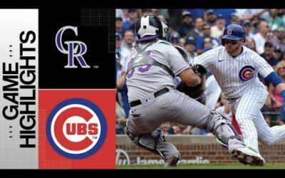 Rockies vs. Cubs Game Highlights (9/22/23) | MLB Highlights