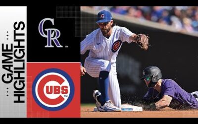 Rockies vs. Cubs Game Highlights (9/23/23) | MLB Highlights