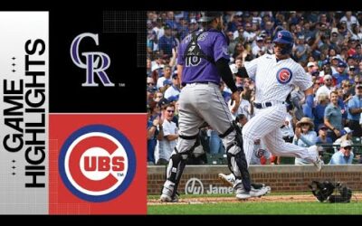 Rockies vs. Cubs Game Highlights (9/24/23) | MLB Highlights