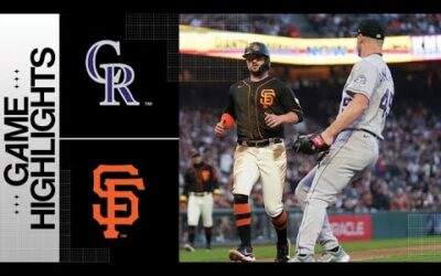 Rockies vs. Giants Game Highlights (9/9/23) | MLB Highlights