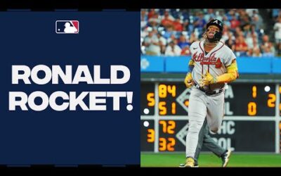 Ronald Acuña Jr. KEEPS CRUSHING! His 37th homer of the season was DESTROYED!