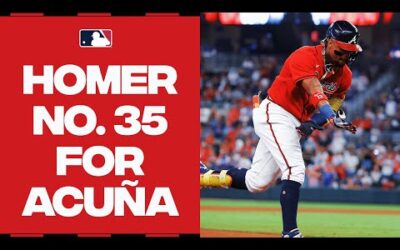 Ronald Acuña Jr., you are INCREDIBLE! The Braves star CRUSHES one 455 feet!