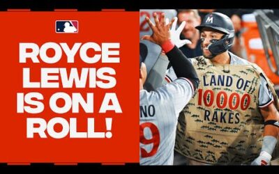 Royce Lewis hits his FOURTH GRAND SLAM in 20 days!