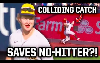 Sal Frelick saves no-hitter with colliding catch, a breakdown