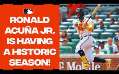 The BEST moments of Ronald Acuña Jr.’s historic 30/60 season so far!