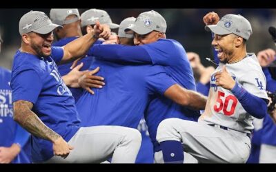 The Dodgers take home their 10th NL West title in 11 seasons!