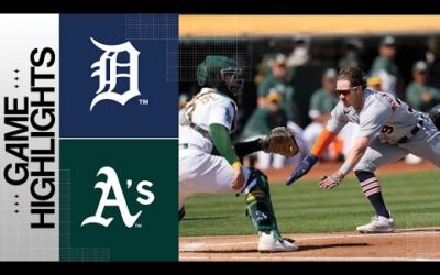 Tigers vs. Athletics Game Highlights (9/23/23) | MLB Highlights