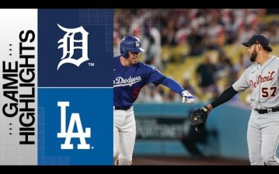 Tigers vs. Dodgers Game Highlights (9/18/23) | MLB Highlights