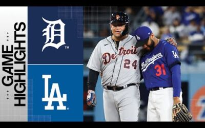 Tigers vs. Dodgers Game Highlights (9/19/23) | MLB Highlights