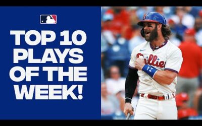 Top 10 Plays of the Week! (Feat. Milestone home runs, spectacular catches, a cycle and MORE!)