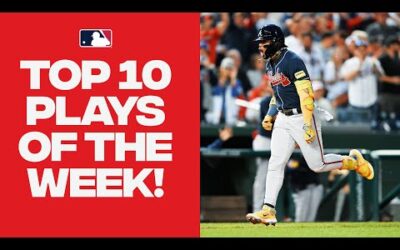 Top 10 Plays of the Week! (Feat. milestones, clutch hits, stellar defense & MORE!)