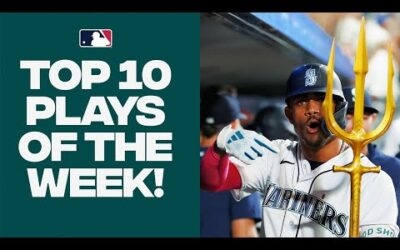 Top 10 Plays of the Week! (Feat. Phenomenal catches, history-making homers & MORE!)