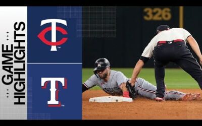 Twins vs. Rangers Game Highlights (9/2/23) | MLB Highlights