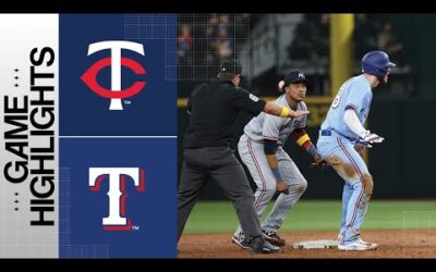 Twins vs. Rangers Game Highlights (9/3/23) | MLB Highlights