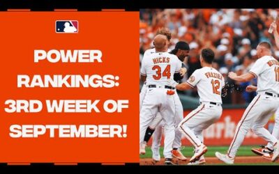 Updated Power Rankings! Do the Braves still hold the TOP SPOT or is there a new No. 1?