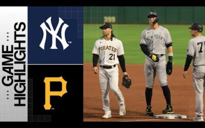 Yankees vs. Pirates Game Highlights (9/15/23) | MLB Highlights