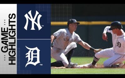 Yankees vs. Tigers Game Highlights (8/31/23) | MLB Highlights