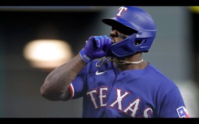 ADOLIS GAR-CÍ-A LATER! GRAND SLAM for the Rangers SUPERSTAR in GAME 6 of the ALCS!