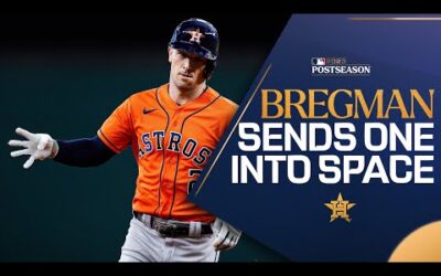 Alex Bregman hits a HUGE home run to begin Game 5 of the ALCS!