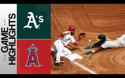 A’s vs. Angels Game Highlights (10/1/23) | MLB Highlights